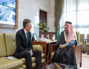 أمير الرياض يستقبل سفير جمهورية إيرلندا لدى المملكة