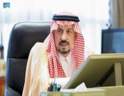 أمير الرياض يستقبل منسوبي الإمارة المهنئين بشهر رمضان المبارك