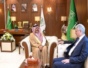 أمير حائل يستقبل سفير الجزائر لدى المملكة