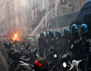 اعتقال 8 مشجعين بعد اشتباكات مواجهة نابولي وآينتراخت