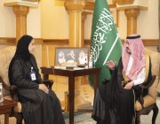 الأمير بدر بن سلطان يستقبل مدير فرع هيئة حقوق الإنسان بمنطقة مكة المكرمة