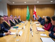 الأمير عبدالعزيز بن سعود يعقد في لندن جلسة مباحثات رسمية مع وزيرة الداخلية البريطانية