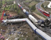 اليونان: ارتفاع عدد ضحايا حادث تصادم قطار تيمبي إلى 57 قتيلا