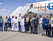 محافظ حفر الباطن يشهد تدشين أولى الرحلات الدولية من مطار القيصومة الدولي