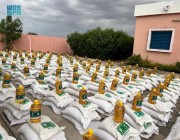 مركز الملك سلمان للإغاثة يوزع 6 أطنان من السلال الغذائية في مدينة دقيا في تشاد
