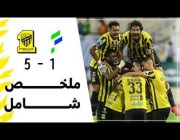 ملخص وأهدف مباراة (الاتحاد 5 – 1 الفتح ) في دوري روشن