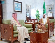 نائب أمير الرياض يستقبل الرئيس التنفيذي للهيئة السعودية للمدن الصناعية ومناطق التقنية