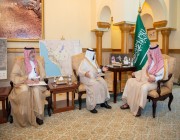 نائب أمير مكة المكرمة يستقبل محافظ هيئة عقارات الدولة