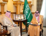نائب أمير مكة يستقبل المدير العام للتعليم بجدة ومدير عام فرع وزارة الشؤون الاسلامية بالمنطقة