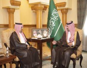 نائب أمير مكة يستقبل مدير صندوق الموارد البشرية “هدف” ومدير شرطة المنطقة
