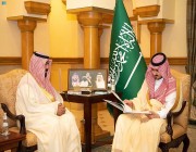 نائبِ أمير مكة المكرمة يستقبلُ مديرَ عام الأحوال المدنية بالمنطقة