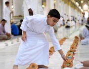 وكالة شؤون المسجد النبوي تحدد أبواب دخول وجبات الإفطار خلال رمضان