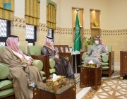 وكيل إمارة الرياض يستقبل مساعد وزير الموارد البشرية والتنمية الاجتماعية