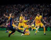 برشلونة يسقط في فخ التعادل السلبي مع جيرونا في دوري إسبانيا
