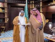 أمير الباحة يستقبل رئيس وأعضاء مجلس الغرفة التجارية بالمخواة