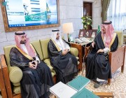 أمير الرياض يستقبل محافظ المؤسسة العامة للتدريب التقني والمهني