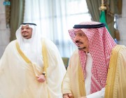 أمير الرياض يستقبل منسوبي الإمارة المهنئين بعيد الفطر المبارك