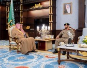 أميرِ الباحة يستقبلُ مديرَ شرطة المنطقة ‏ويطلع على الجهود الأمنية المقدَّمة خلال شهر رمضان