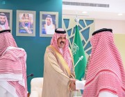 الأمير عبدالعزيز بن سعد يزور غرفة حائل ويلتقي عدداً من رجال الأعمال