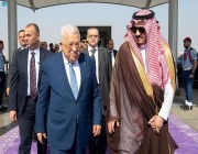 الرئيس الفلسطيني يصل إلى جدة