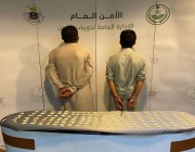 القبض على مقيمين بحوزتهما مادة الإمفيتامين المخدر في جدة