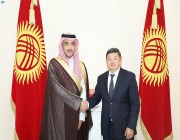 رئيس جمهورية قيرغيزستان ودولة رئيس الوزراء يستقبلان الرئيس التنفيذي للصندوق السعودي للتنمية