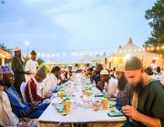 رئيسِ الجامعة الإسلامية يشارك في فعاليةَ إفطار حول العالم