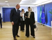سفيرة المملكة لدى الاتحاد الأوروبي تقدم أوراق اعتمادها لرئيس المجلس الأوروبي