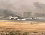قبل مغادرتها إلى الرياض.. تعرض إحدى طائرات الخطوط السعودية لحادث في مطار الخرطوم