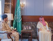 محافظ الأحساء يستقبل قائد لواء الملك عبدالله الآلي بالحرس الوطني