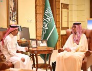 محافظ جدة يستقبل مدير عام فرع إدارة المجاهدين بمنطقة مكة المكرمة