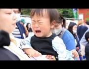 مسابقة يابانية يتنافس فيها الأطفال الأكثر بكاء ودموعاً