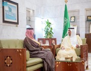 نائب أمير الرياض يستقبل المشرف العام على جمعية “خيرات”