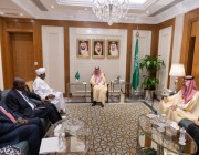 وزير الخارجية يستقبل المبعوث الخاص لرئيس مجلس السيادة الانتقالي السوداني
