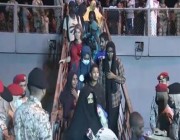 سفينة “جلالة الملك الرياض” تجلي 14 مواطناً و206 آخرين من السودان إلى جدة  