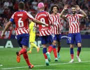أتليتيكو يُزيح ريال مدريد من وصافة الليجا بخماسية في شباك قادش