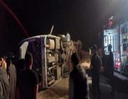مصادر: مصرع 14 وإصابة 25 في حـادث تصادم بالوادي الجديد في مصر