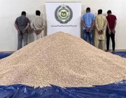 ضبط 8 ملايين قرص مخدر في شحنة “مبيّض قهوة” والقبض على مستقبليها