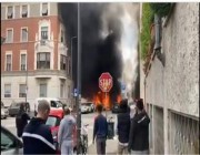 انفجار شاحنة محملة بالأكسجين في شوارع ميلانو الإيطالية