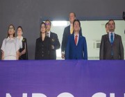 بن جلوي يشهد حفل افتتاح تايكوندو العالم