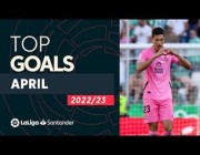 أفضل الأهداف في الدوري الإسباني خلال شهر أبريل