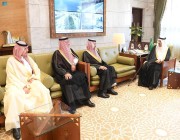 أمير الرياض يستقبل محافظ الهيئة الوطنية للأمن السيبراني والرئيس التنفيذي لشركة “سابك”