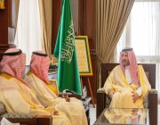 أمير المدينة المنورة يلتقي مدير مجموعة الخطوط السعودية