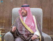 الأمير فيصل بن خالد بن سلطان يستقبل رئيس جامعة الحدود الشمالية
