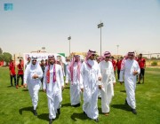 الأمير فيصل بن نواف يزور نادي الجندل ويهنئهم بمناسبة الصعود لدوري يلو لأندية الدرجة الأولى