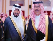 الأمير مصعب بن سعود يتلقى التهاني بمناسبة تخرج ابنه الأمير فهد