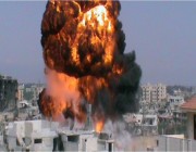 انفجار ضخم في العاصمة السورية دمشق