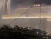 بالفيديو.. حريق بمبنى وزارة الدفاع الروسية