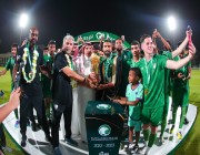 تتويج الأهلي بكأس الدوري السعودي الممتاز للشباب تحت 19 عامًا