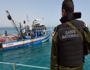 حرس السواحل البحرية التونسية يوقف 14 مهاجراً غير شرعي